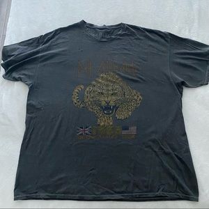 Urban Outfitters Def Leppard Distressed Graphic Tee Oversized